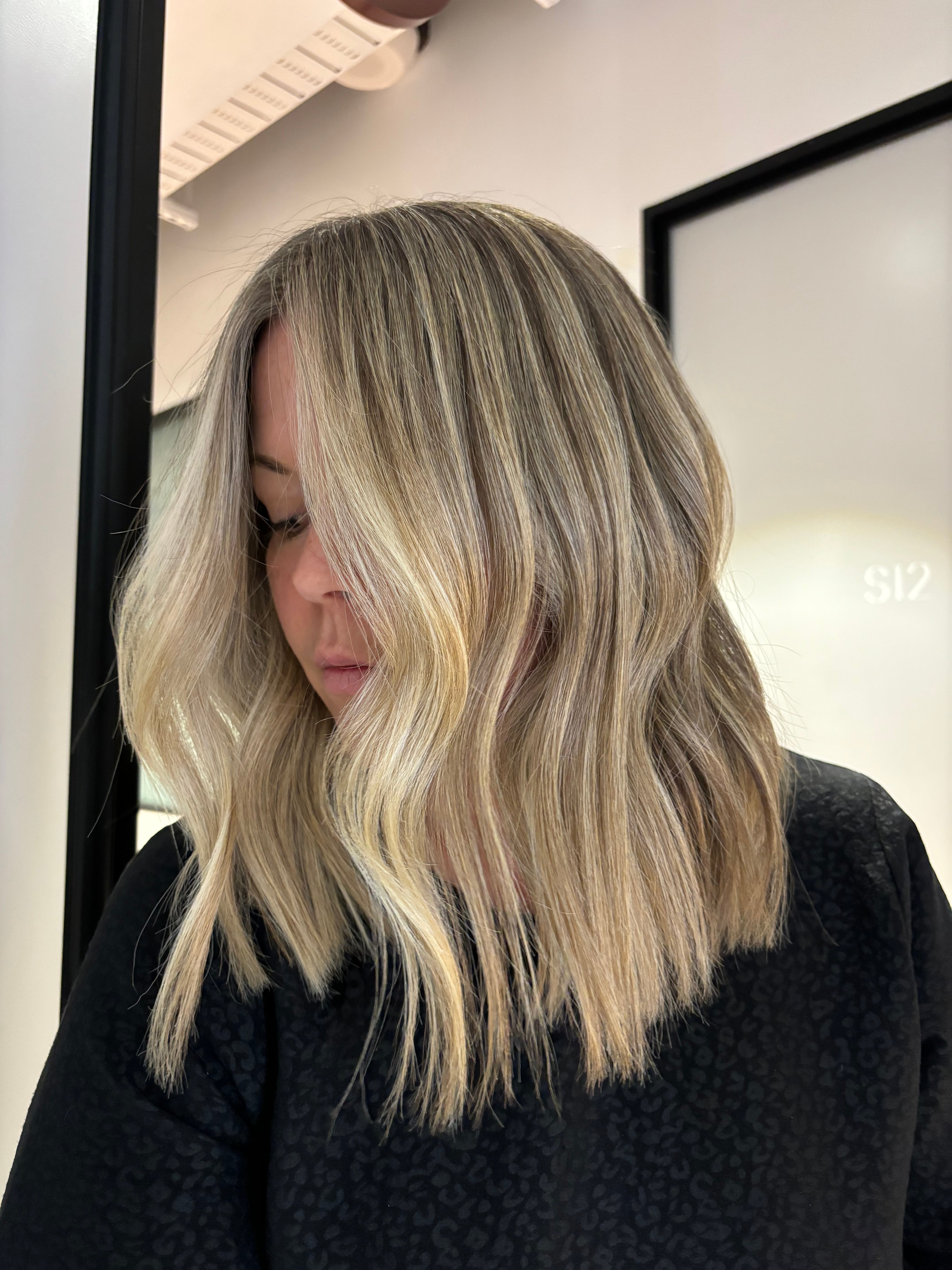 Ash blonde result